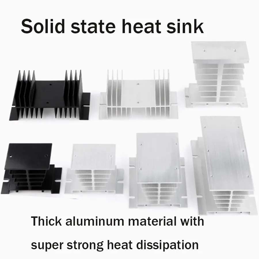 SSR solid state relay heat sink single-phase heat sink base single-phase solid state heat sink base