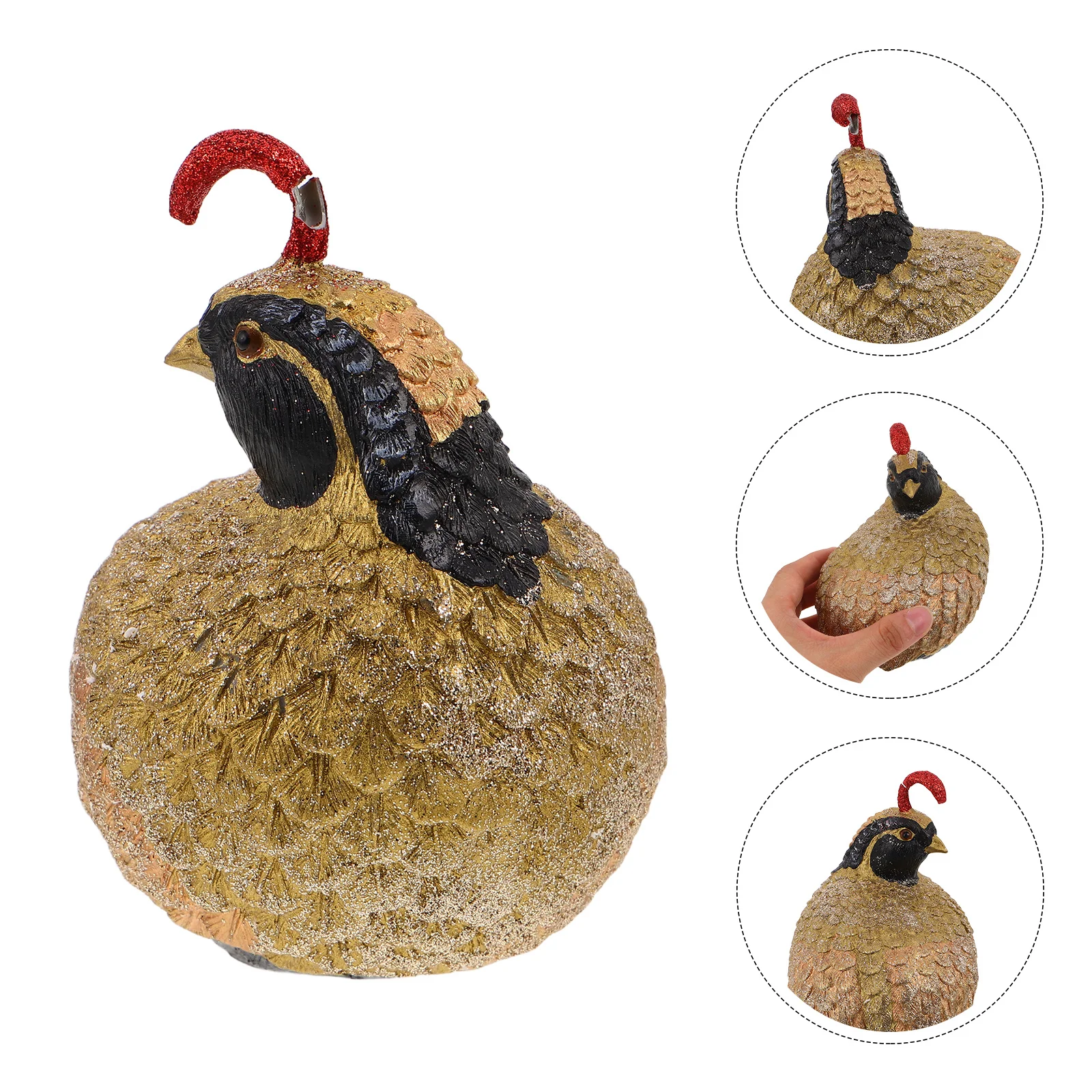 

Realistic Thanksgiving Turkey Resin Statue Autumn Harvest Table Centerpiece Thanksgiving Table Decorations Fall Decor