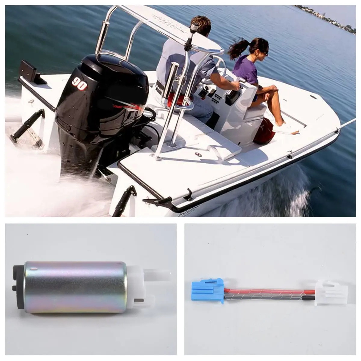 Compatible Electric Pump for Outboard Motor DF200 DF225 DF250 DF300 DF250A DF300A DF 200 225 15200-93J01 15200-98J00