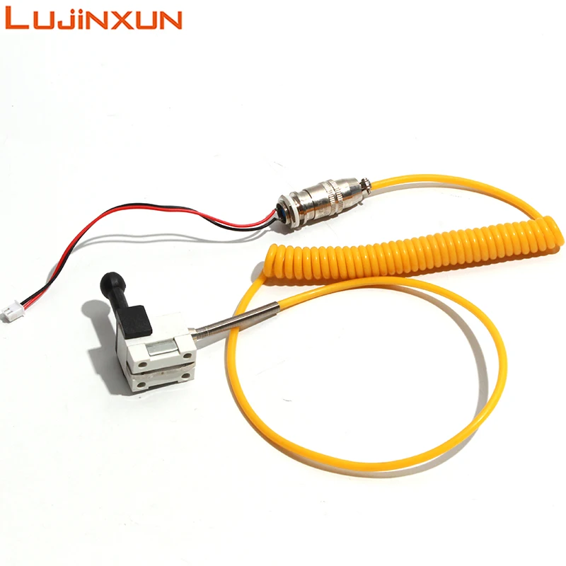 

Lujinxun Thermocouple Circular Magnetic Series Bearing Temperature Probe Aviation Plug Socket Measuring Head 27x20mm