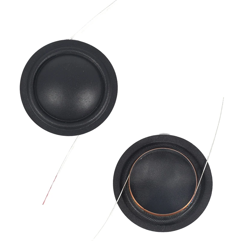 20.4mm Voice Black Horn weeter Silk Diaphragm Film Round Frame 20.4mm Speaker Repairs