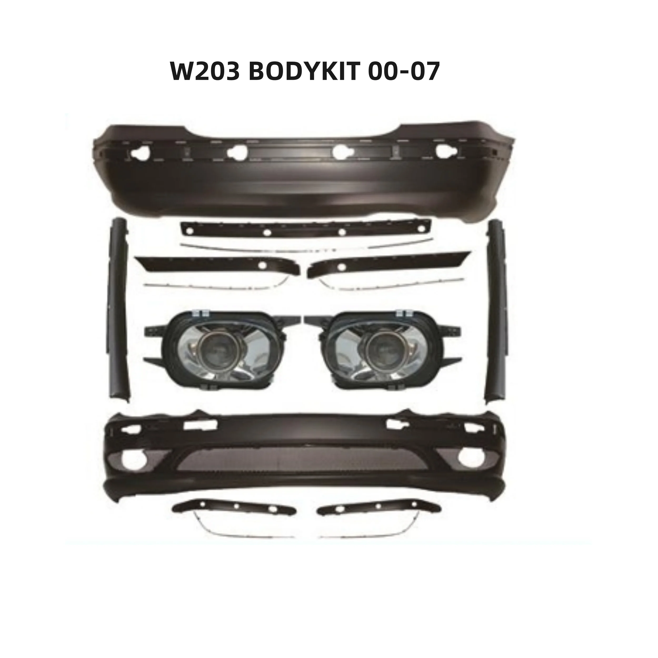 

For Mercedes benz W203 C32 AMG Body Kit 2000-2007 C200K/C230/C280/C300
