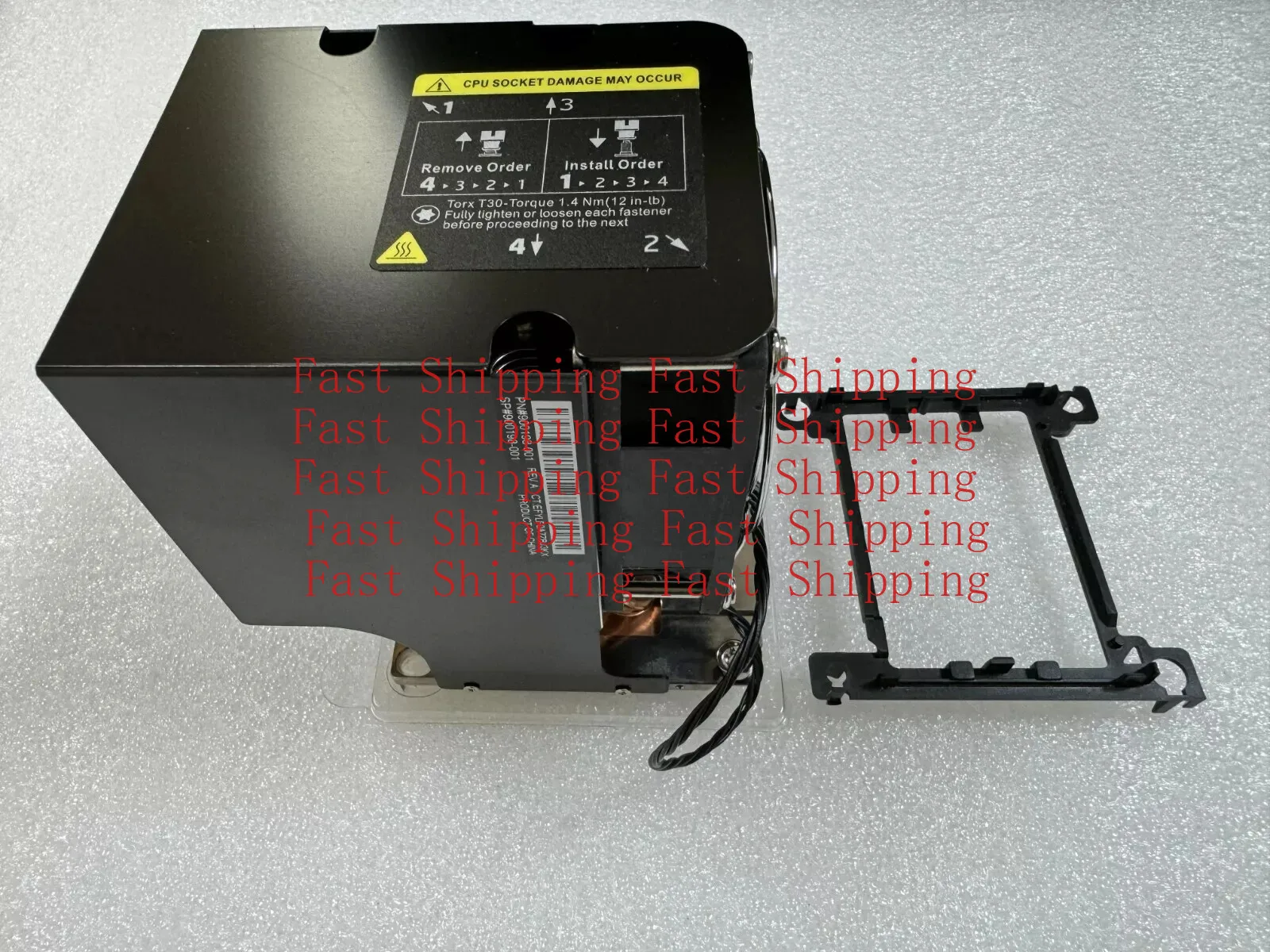 A=For  HP 0P605235 460503F00-17J-G Heatsink HP Z8 G4 Graphics No. 2 position 900198-001