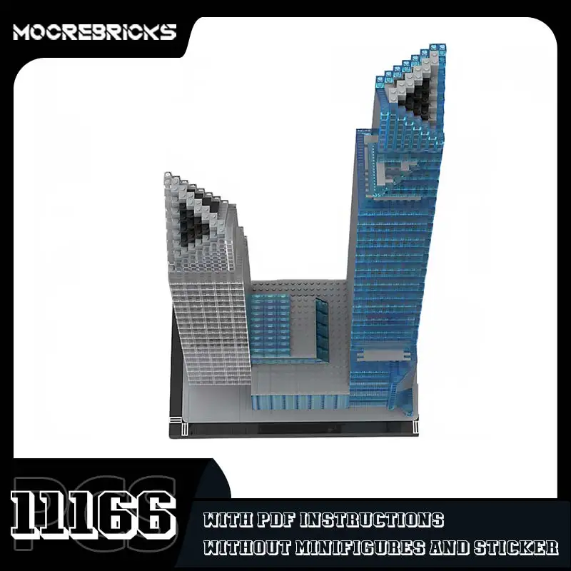 Heißer Verkauf 10 und 30 Hudson Yards Modell Ziegel Stadt Wolken kratzer Architektur Bausteine High-Tech-Ziegel Kinder Weihnachts geschenk