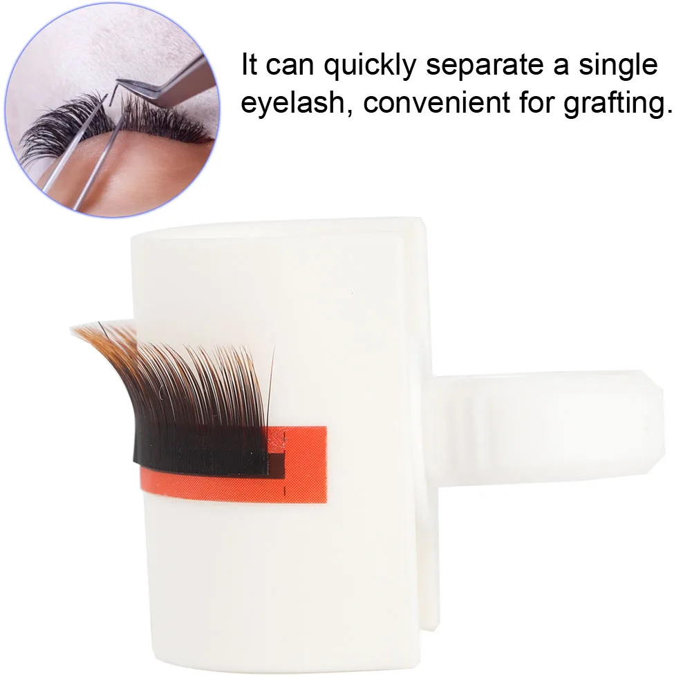 Grafting False Eyelashes Extension Glue Ring Cup U shaped Pallet Lashes Holder Makeup Tool 01