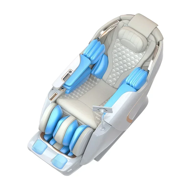 

Массажное кресло Zero Gravity с двойным 4D SL-треком, 3D тайским растяжением, электрическим подъемом ног и функцией массажа всего тела для дома