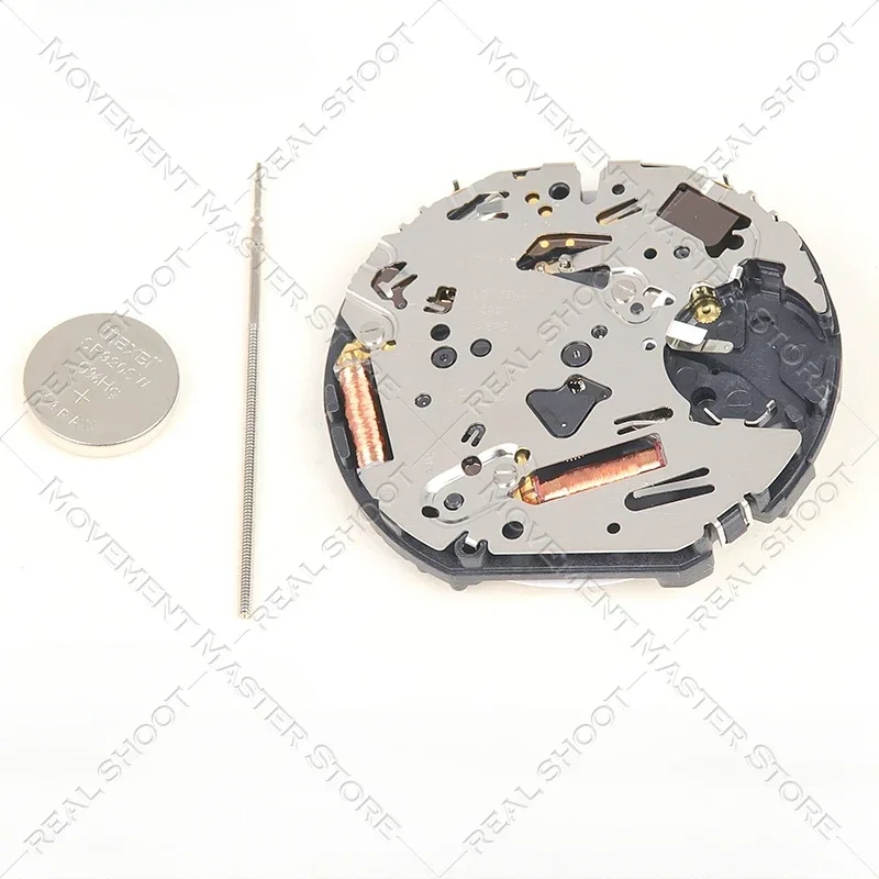 New Japanese Original VR32 Movement Date At 3 6Hands VR32B VR32A Quartz Movement Watch Movement Repair Accessories