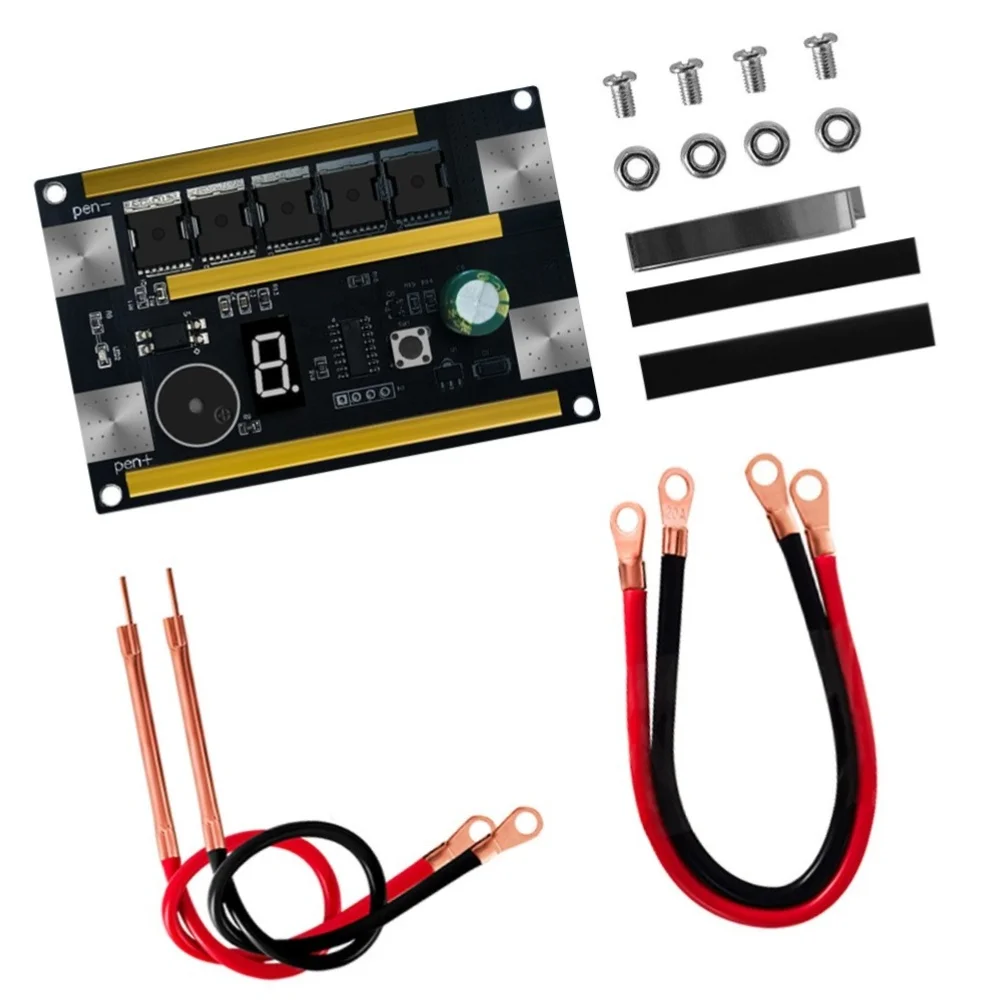 Spot Kit for 12V Systems with 9-Position Adjustable Output Control and Digital LED Display for Battery for project Assembly