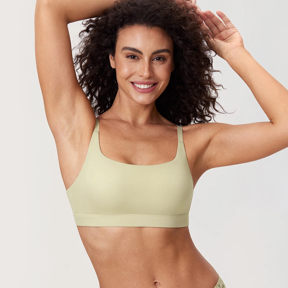 Women\'s Seamless Lightly Padded Bras No Underwire Plus Size Full Coverage Wireless Comfortable Bra B C D DD E 32-40 42