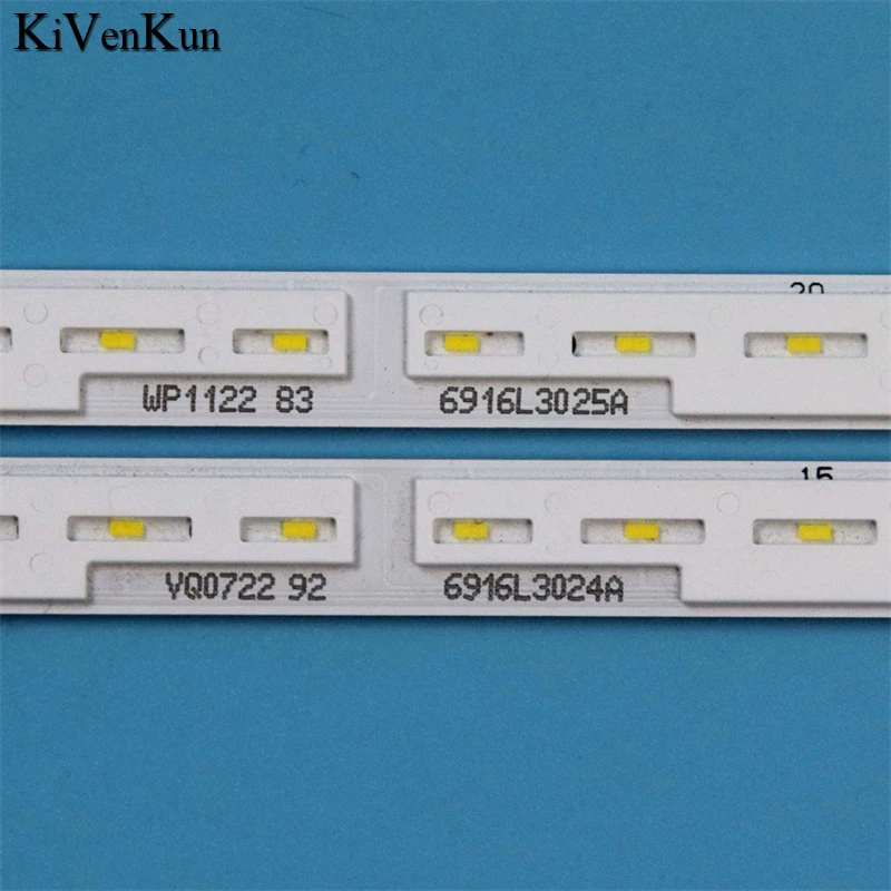 LED Lamp Bars For 43UJ750V-ZB 43UJ740V-ZB 43UJ752V-ZB 43UJ752T 43UV761H 43UF771V 43SK7900PLA 43UJ7507 Backlight Strips Tapes