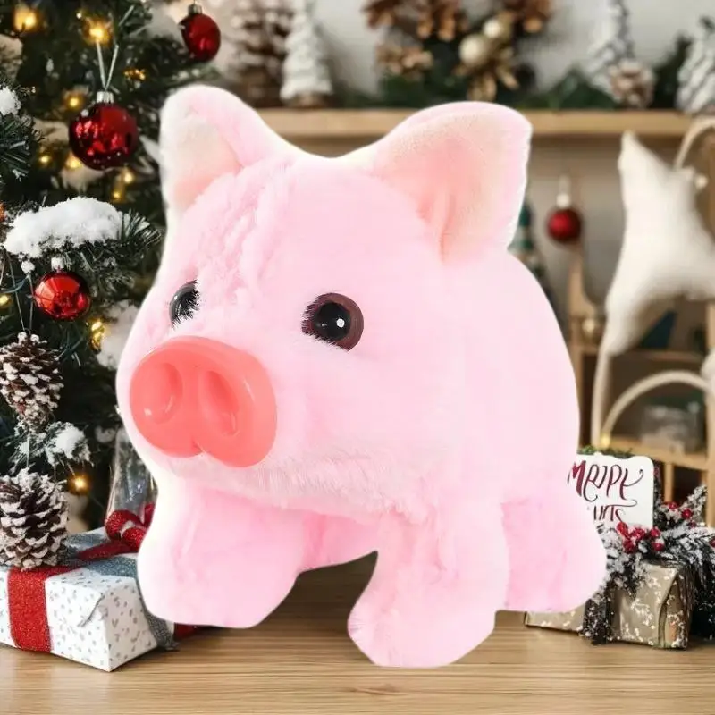 Interaktywna, realistyczna, bezpieczna elektroniczna zabawka pluszowa w kształcie zwierzęcia, miękka, przyjazna dla skóry, robot z inteligentnym sterowaniem głosowym dla dzieci na Wielkanoc.