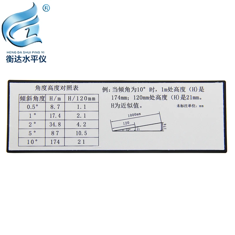 High-precision horizontal angle ruler portable horizontal bubble plastic level squaHigh-precision horire horizontal bubble level