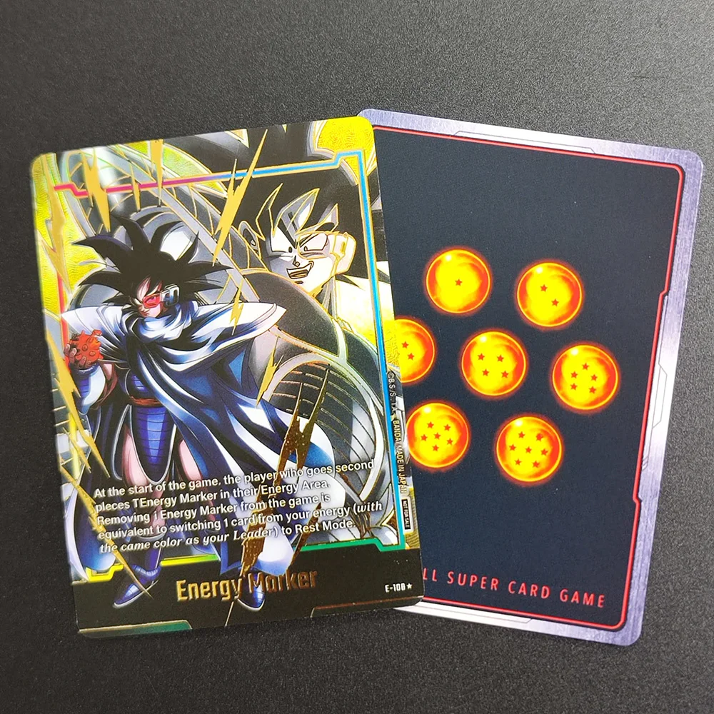 

Коллекционная карта Dragon Ball Son EN Energy Card Marker E-108, супер редкая, классическая аниме-карта, игрушка