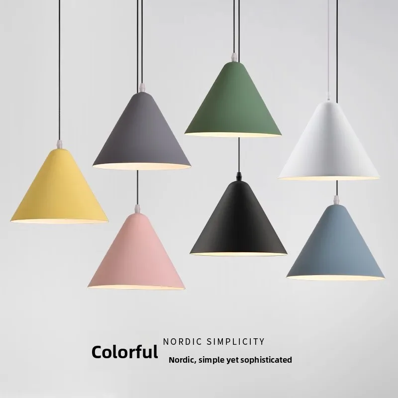 

Modern Minimalist Small Pendant Light Nordic Industrial Style for Dining Table Bar Restaurant Decor