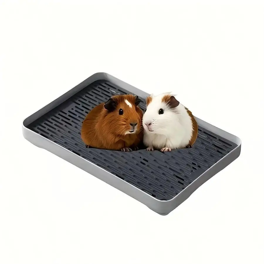 1pc Kaninchen Katzentoilette Kleine Haustier Wc Tablett Bunnie Ecke Wc Box Für Frettchen Hamster Drachen Katze Meerschweinchen niederländischen Schwein Liefert