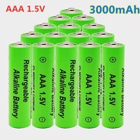 2-20pcs 1.5V AAA battery 3000mAh Rechargeable battery NI-MH 1.5 V AAA battery for Clocks mice computers toys so on