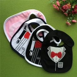 Bavoirs d'Alimentation pour Bébé Fille et Garçon, Tablier Imperméable, Serviette de Dessin Animé, Bandanas pour le Rot