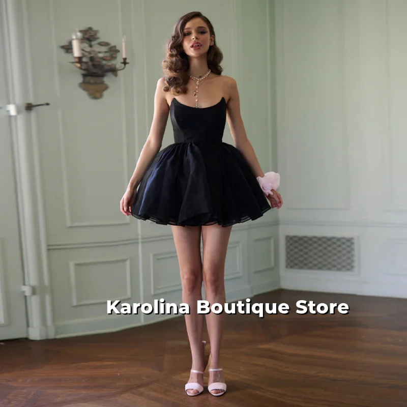 

Simple Homecoming Dresses for Bespoke Occasion Mini Scoop Neck A-line Sleeveless Vestidos De Gala Customized Plus