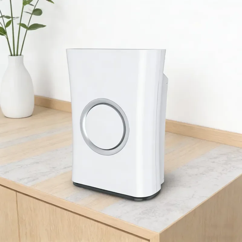 Large Room Air Purifier with Humidifier Function and AQI Display for Home Use High Efficiency Filtration System Quiet