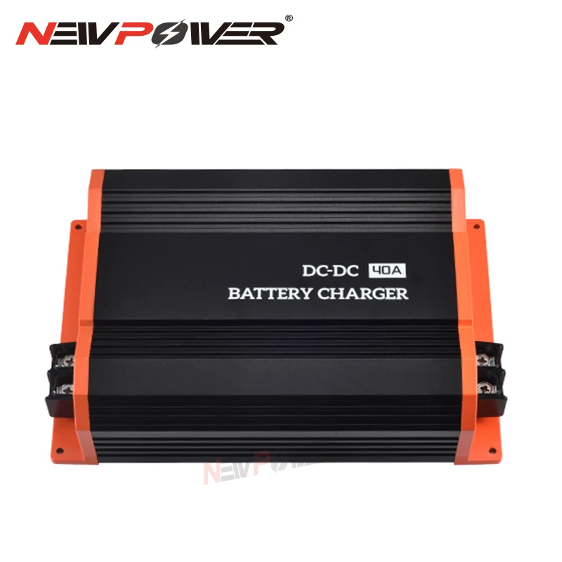 12V Dc To Dc 500W Charger 8-16V to 12.6V/14.6V/14.7V 40A Battery To Battey Charger Lead Acid Battery Lithium Battery Compatible