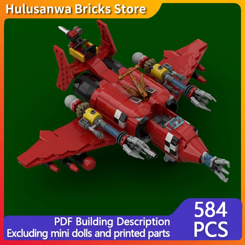 

Popular Games 40K Model Building Moc Bricks Fighter Jets Collection Technology Blocks Gift Modular Christmas Toys DIY Sets