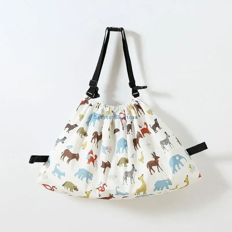

Y4UD Compact Strollers Organizes Bag Essential Strollers Accessory Multifunction Pram Bag
