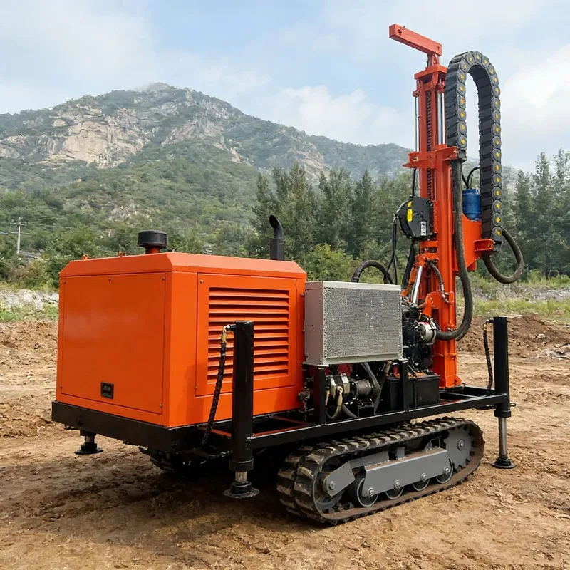 FOB Price Water Well Drilling Rig Widely Applied In Farmland Irrigation Civil Water Well Deep Excavation Construction Jobs Use