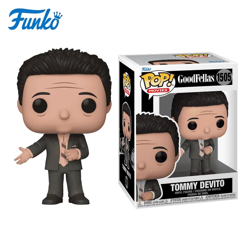 

Подлинная оригинальная фигурка Funko POP — «Goodfellas» (фильмы), периферийная фигурка Tommy DeVito, модная игрушка, декоративная фигурка и подарок