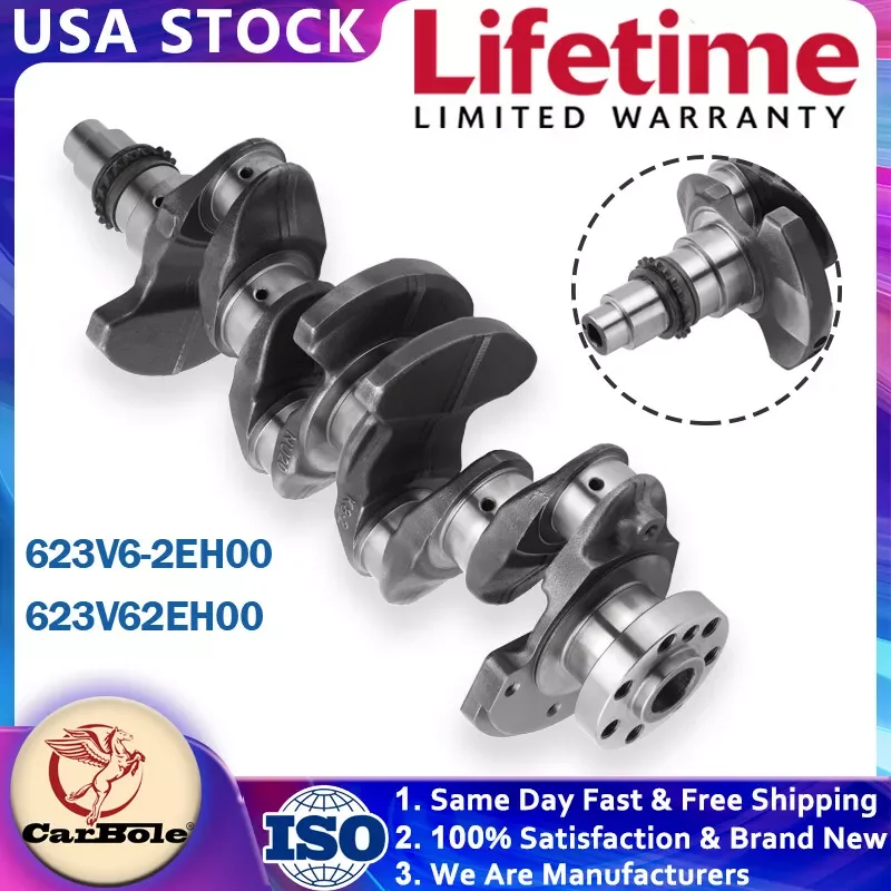 Carbole G4NC Crankshaft 623V6-2EH00 for 14-17 Hyundai Tucson Kia Forte Optima Soul 2.0L