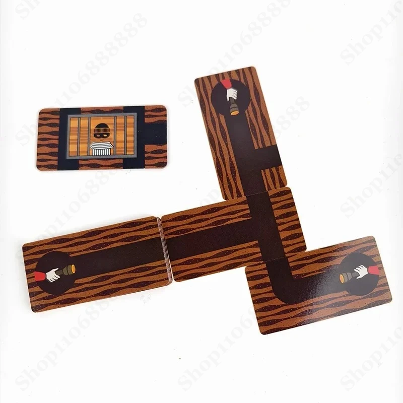 Jeu de Table familial Bandido Bandida, jeu de cartes de stratégie pour 1 à 4 joueurs, pour fête amusante avec des explications chinoises et anglaises, noël