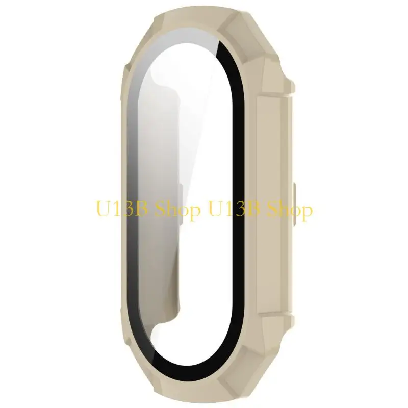 U13B для Mi-Band 8 PC Screction Protector Protector Protecter+Case All-включенная бампер-оболочка