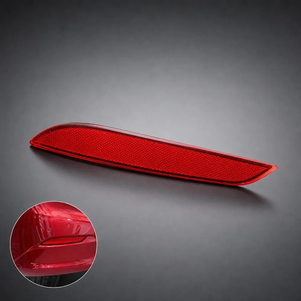for Chevrolet Cruze 2016-2019 Rear Bumper Reflector Light Left Driver Side Red LED Tail Lamp Assembly Replacement