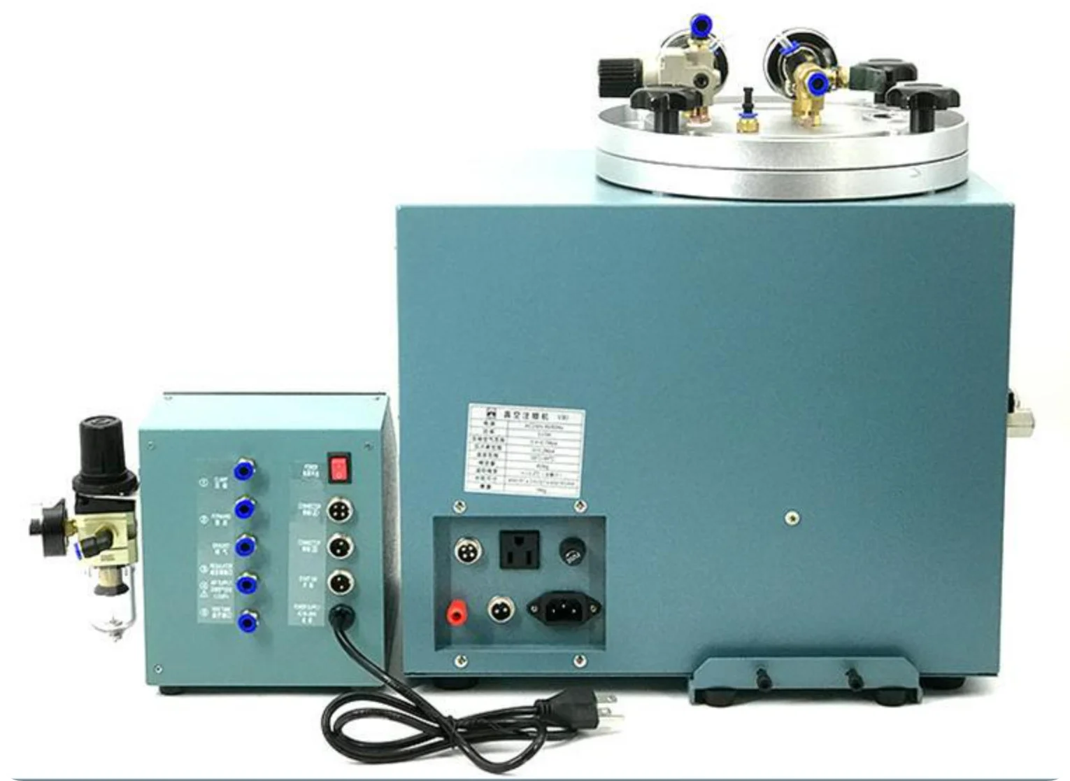 Jewelry Precision Digital Display Vacuum Wax Injection Machine Jewelry Making Equipment AAC Automatic Wax Injector 220V