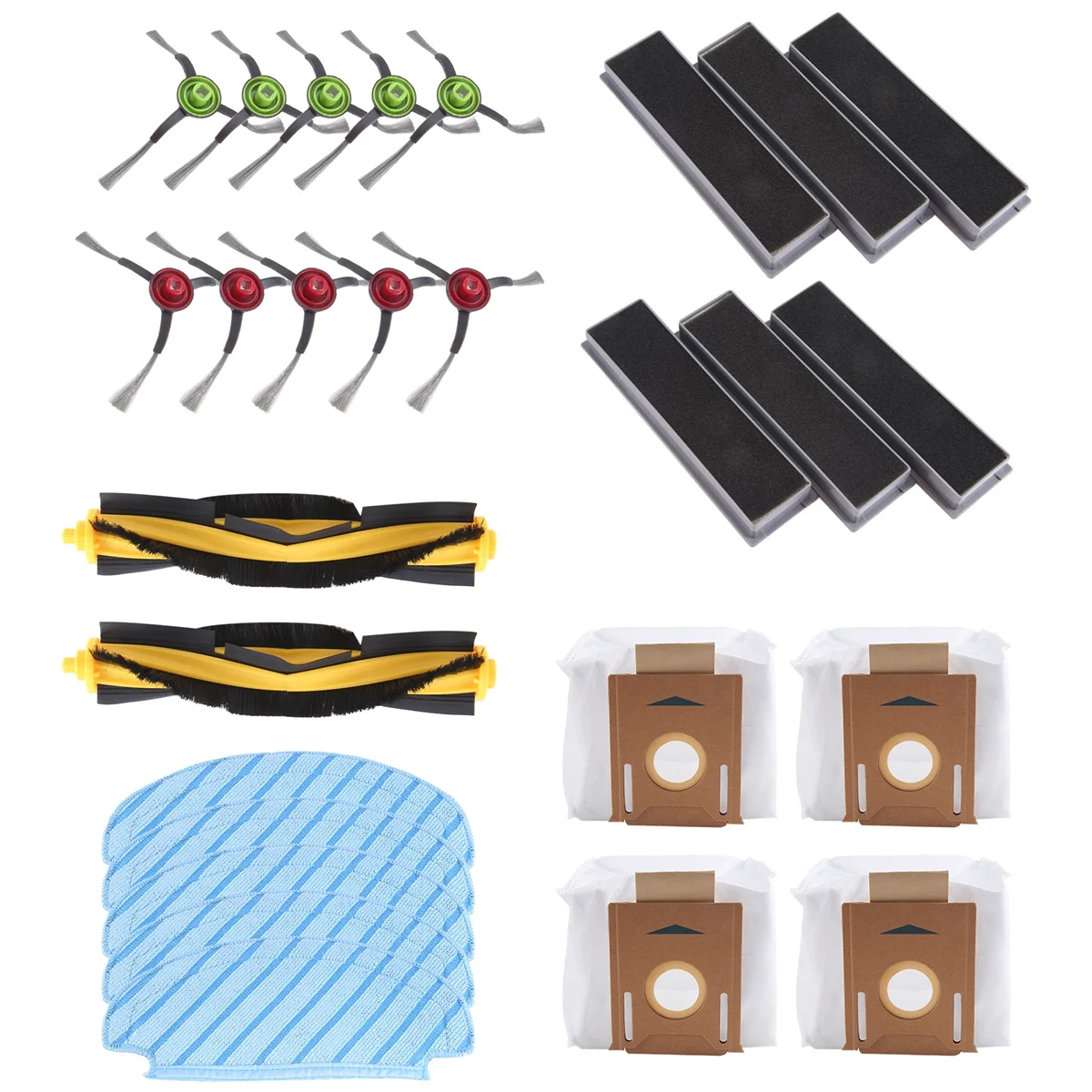 Accessories Kit Replacement for Ecovacs Deebot OZMO 920/950 / T5 / T8 / T8 AIVI / N7 N8 Pro T9 / T9MAX / T9 Power Model