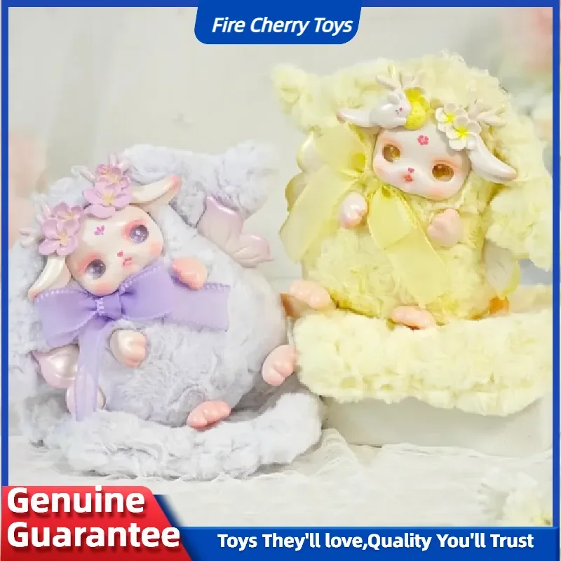 

Подлинная слепая коробка Loloan V3 Blooming Deers Series All The Way Flowers, плюшевая виниловая дверь, загадочная коробка, анимированный олень, индивидуальный подарок