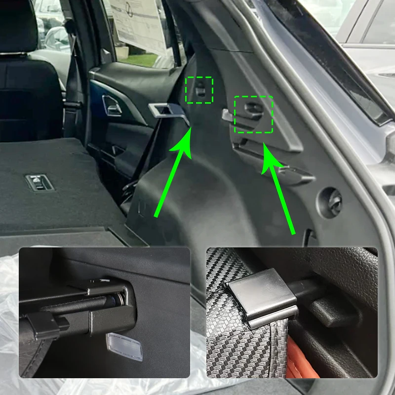 For Chevrolet Equinox EV Retractable Trunk Cargo Cover Anti-Peeping Rear Trunk Shielding Shade Equinox Auto Accessories view 2