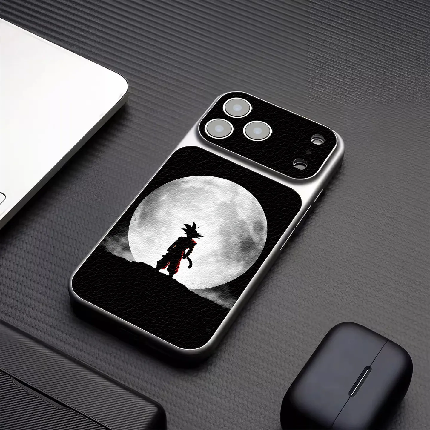 DragonBall anime peripherals Son Goku suitable for iPhone 17 16 15 14 13 12 11 Pro Max mobile phone protective case view 5