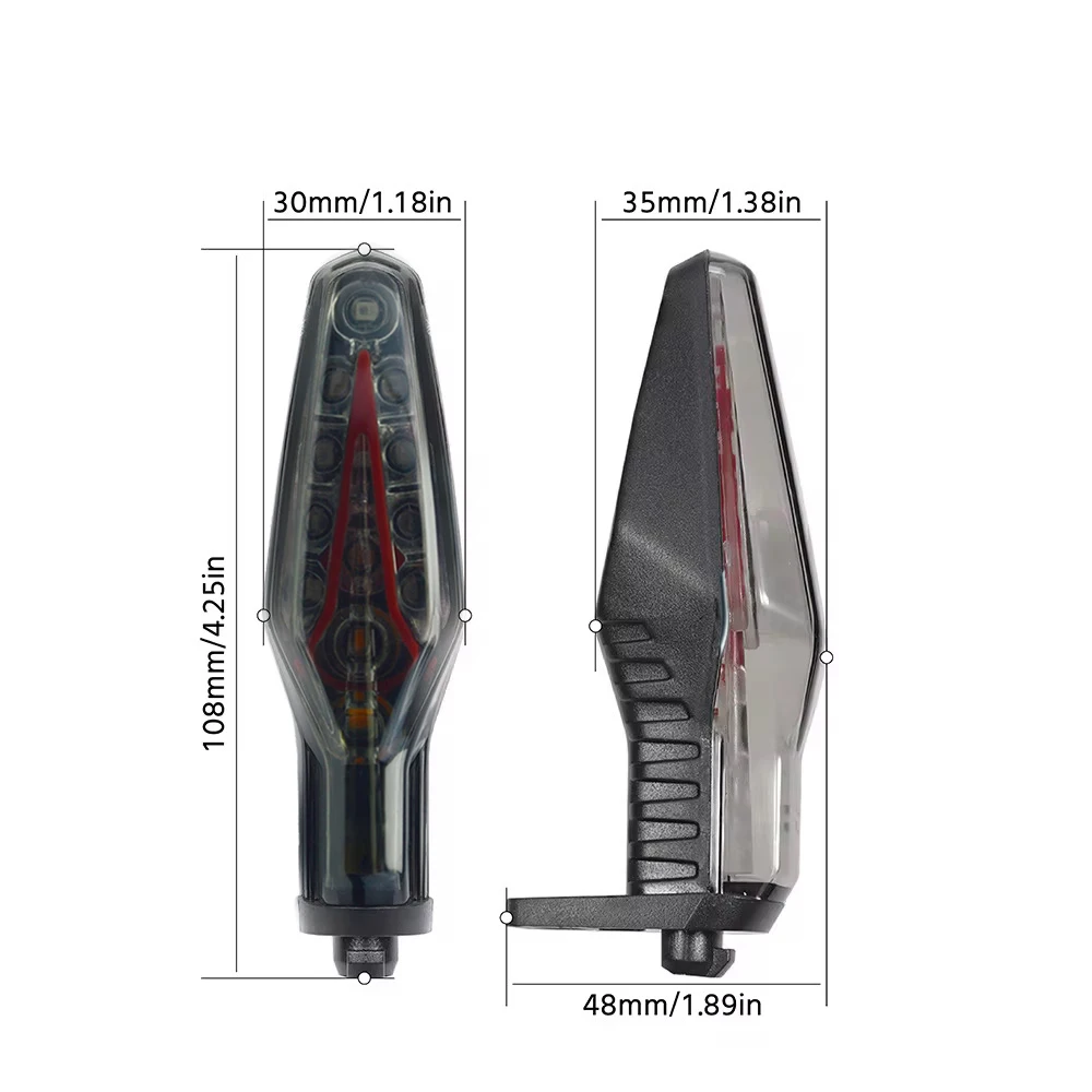 For BMW R1250GS ADV M1000RR S1000RR S1000XR S1000R F900GS R1300GS Motorcycle LED Turn Signal Rear Brake Tail Light Flashing Lamp image 2