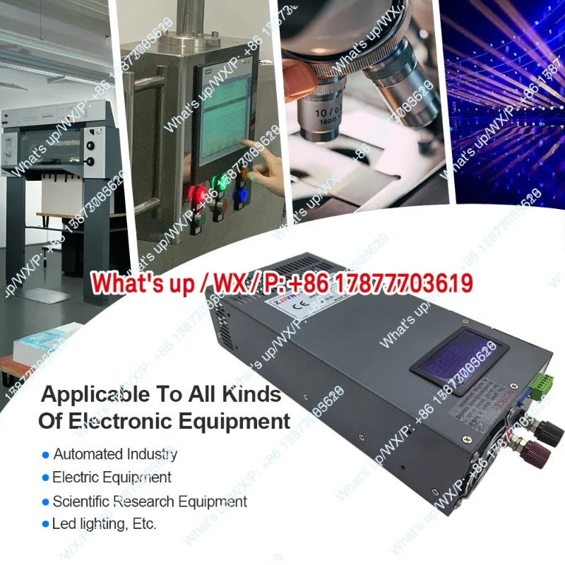Adjustable Voltage and Current Switching Power Supply 2000W 36V 55.5A Premium AC-DC Module 36V PSU LED Driver Display