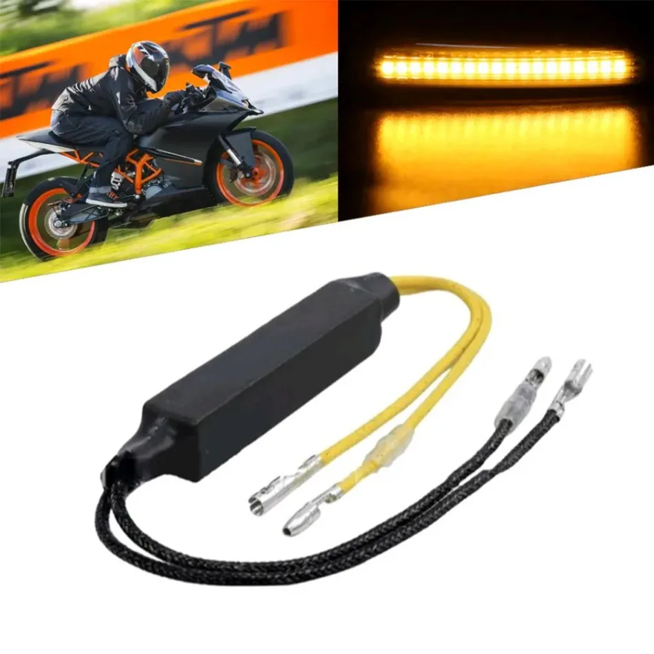 

12V 21W Load Resistor Light Blinker Error Repair Fault for Motorcycle Flashing Turn Lights LED Motorcycle Turn Signal Repair