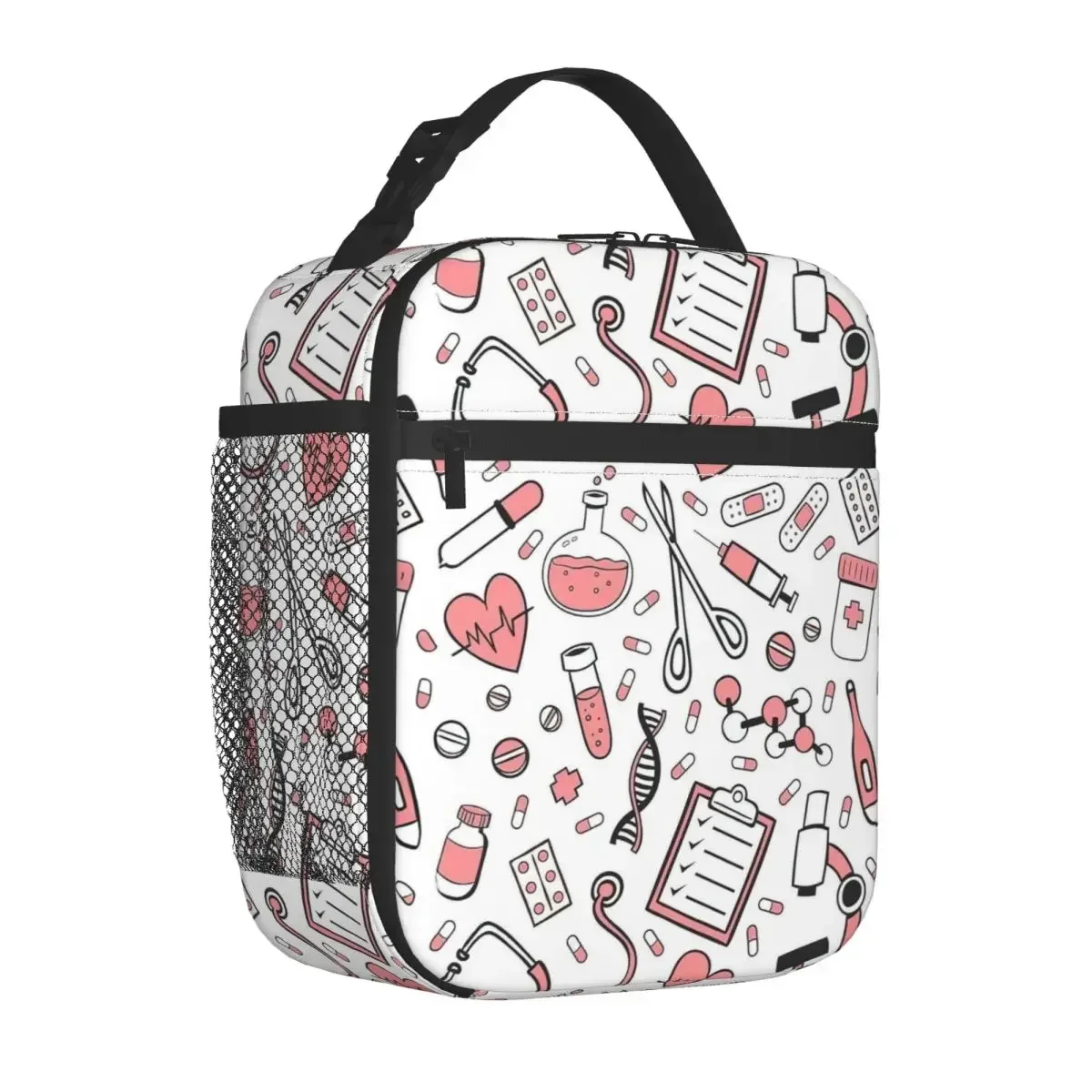

Enfermera En Apuros Nurse Doctor Insulated Lunch Bags Leakproof Lunch Container Thermal Bag Lunch Box Tote School Bento Pouch