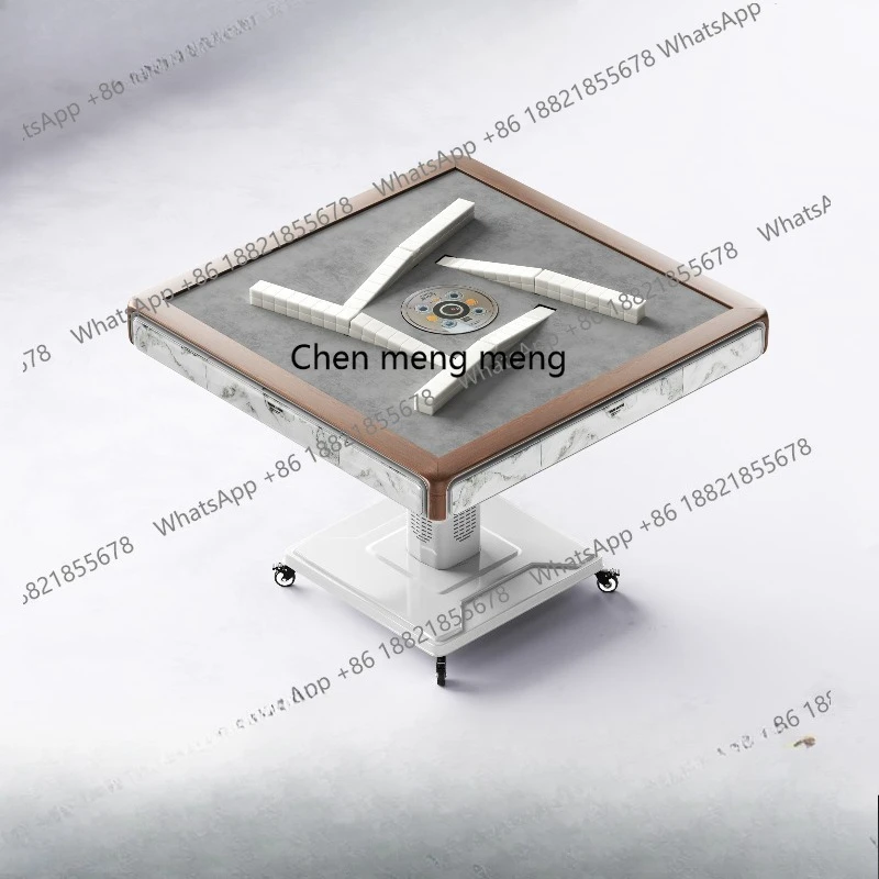 

Fully automatic push-free card silent folding roller coaster household automatic mahjong table special chess and card room