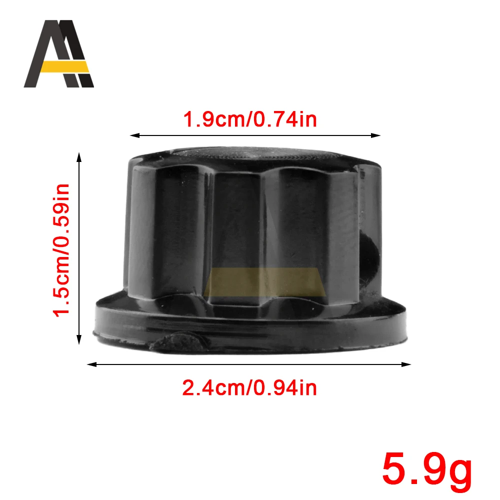 ชุดปุ่มปรับโพเทนชิโอมิเตอร์ MF-A02 จำนวน 10/5/3/1 ชิ้น สำหรับรูขนาด 6 มม. ฝาครอบปุ่มสวิตช์แบบหมุน ด้ามจับโพเทนชิโอมิเตอร์แบบหมุน