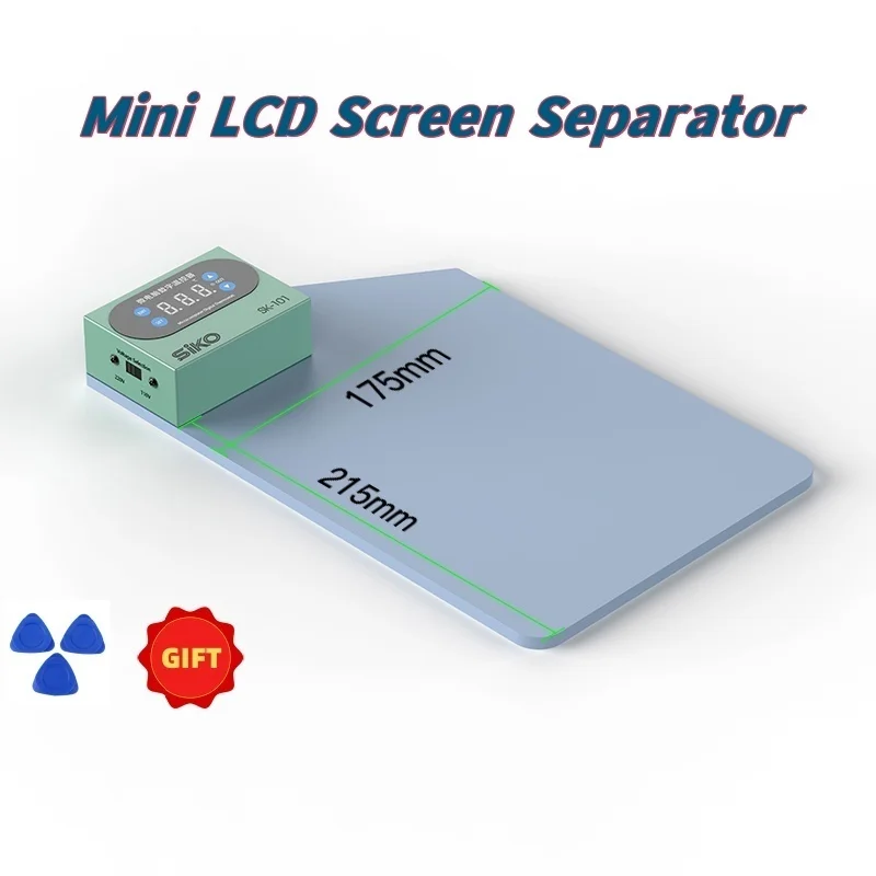 Siko แผ่นความร้อนไฟฟ้าสมบัติ SK-101, แผ่นแยกหน้าจอ LCD สำหรับอุปกรณ์ซ่อมแผ่นโทรศัพท์มือถือ