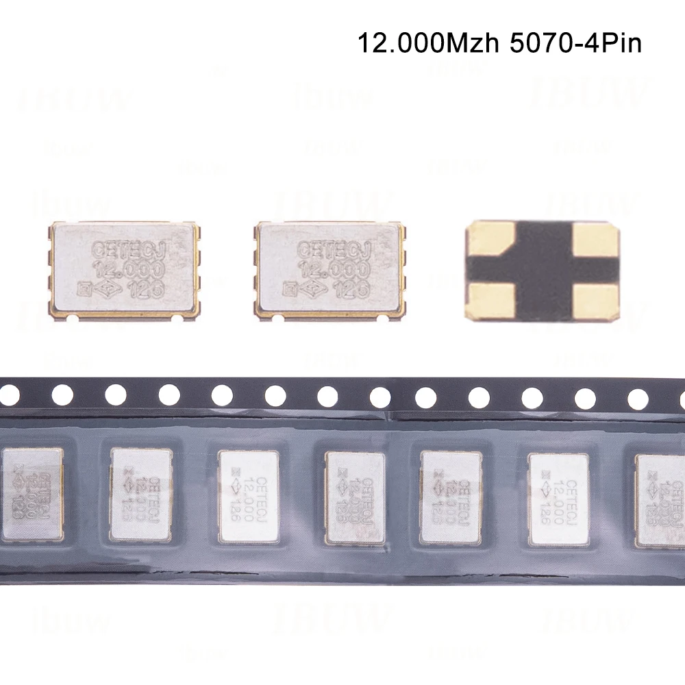 5PCS 10Mhz 12Mhz 5*7 5070 Active Crystal Oscillator SMD OSC 6Mhz 16Mhz 20Mhz 24Mhz 7050 New Crystal Oscillator 4PIN 10Mhz 12Mhz