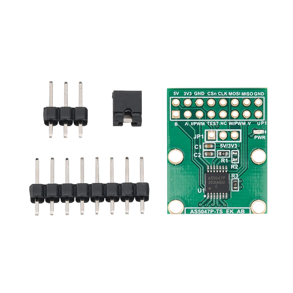 SimpleFOC Doggo Magnetic Encoder Adapter Board, SPI, ABI Pulso Largura Modulação, AS5047D, AS5047P