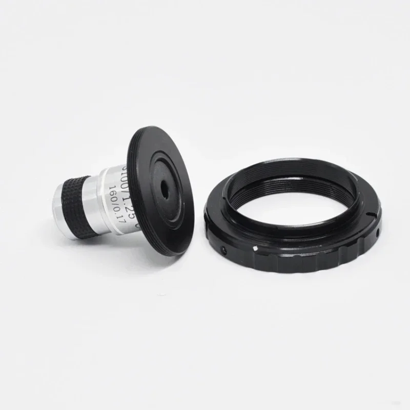 Anneau adaptateur universel M42 vers RMS, objectif de microscope vers filetage M42 x 1 pour appareil photo reflex numérique, photographie macro