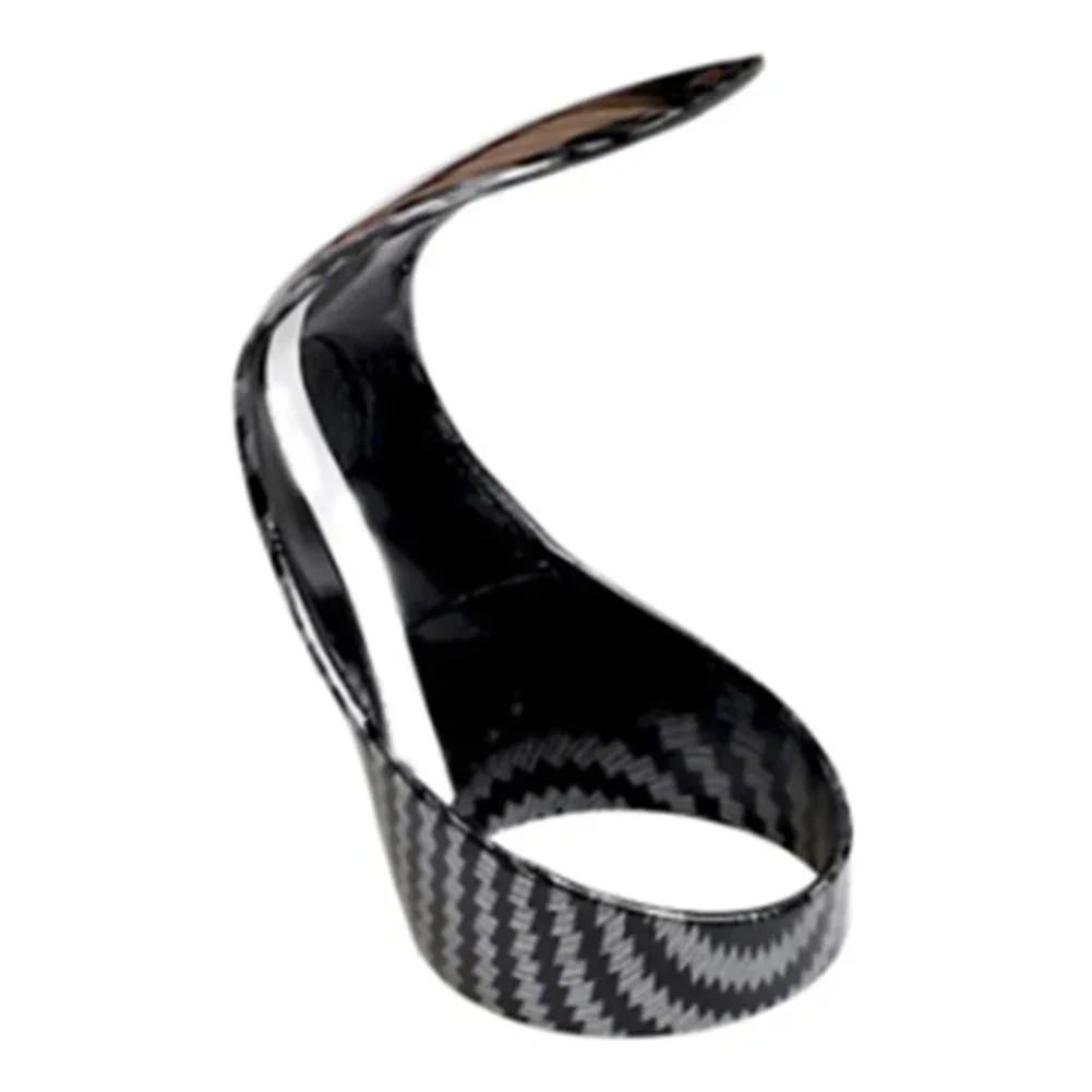 

Car Interior Upgrade Carbon Fiber Shift Knob Cover ABS Shift Knob Cover Noticeable Upgrade Non-deformation For Lexus IS250