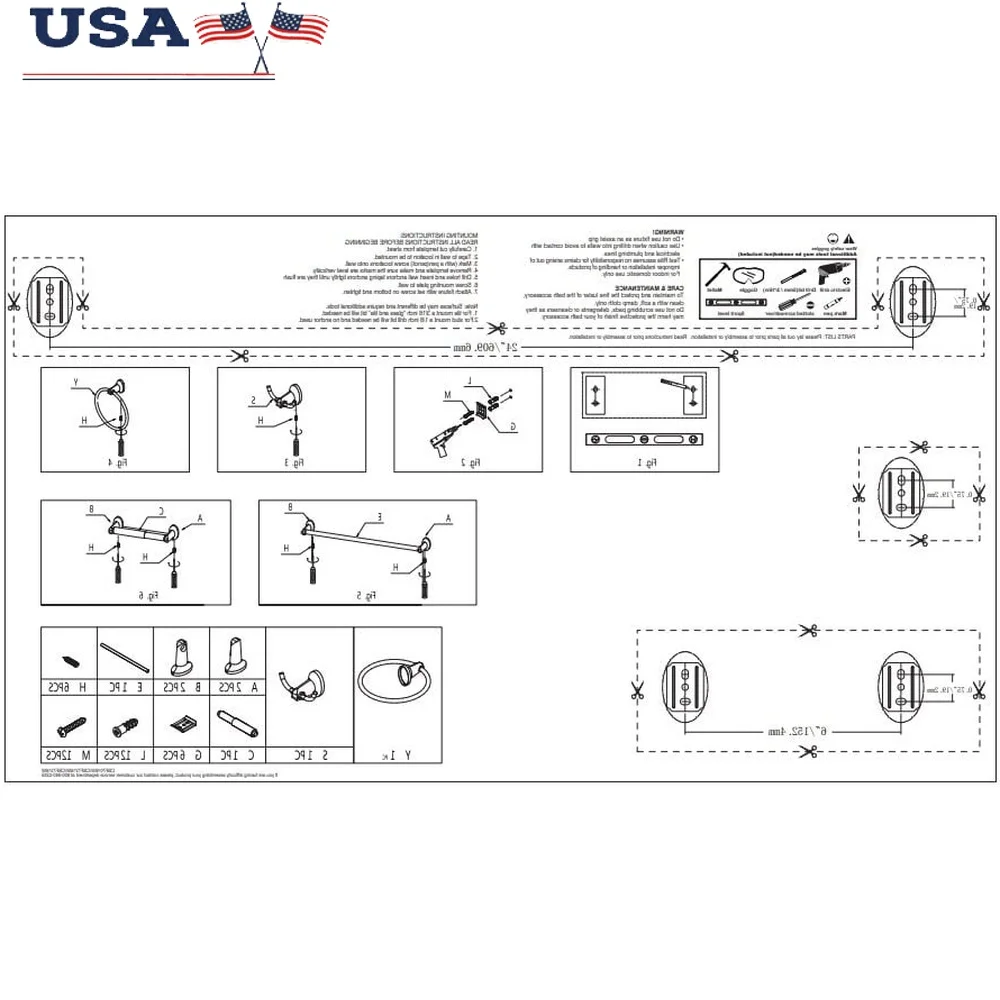 

Набор из 4-х предметов, настенный стальной держатель для полотенец, в комплект входит вешалка для полотенец, кольцо, крючок, держатель для бумаги, ванная комната, белое глянцевое покрытие