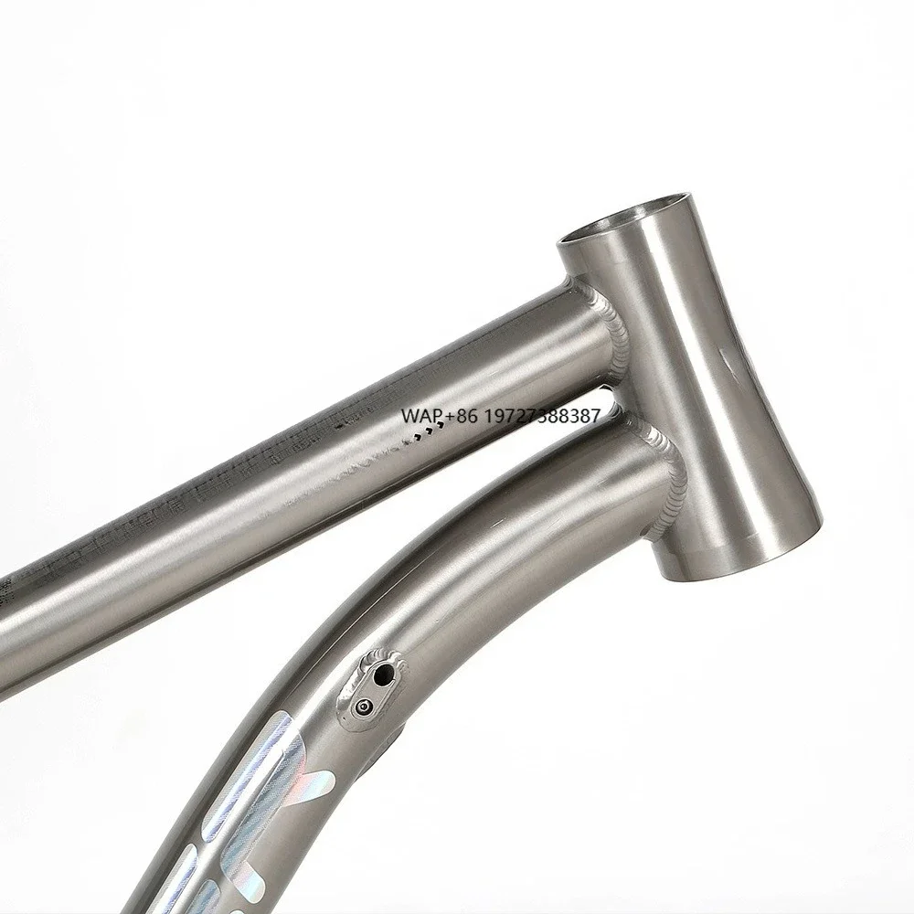 

Chinese 26 / 27.5 / 29er Titanium Alloy Mtb Bicycle Bike Frame with Thru-axle 12*142mm Design